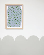 Load image into Gallery viewer, Mini Spots Abstract Print - Blue &amp; Green
