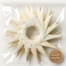 Load image into Gallery viewer, Set of 3 Starburst Hanging Decorations - Gold &amp; Silver Marble
