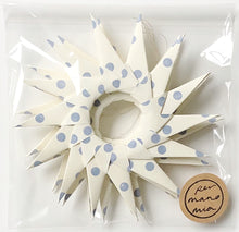 Load image into Gallery viewer, Set of 3 Starburst Hanging Decorations - Blueberry Spot
